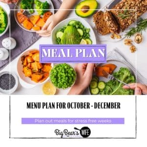 Trying to figure out what to make for dinner? I've got some meal ideas for the end of the year, October - December! Use these recipes or maybe just use them as ideas to plan out your meals for the upcoming weeks or months!
