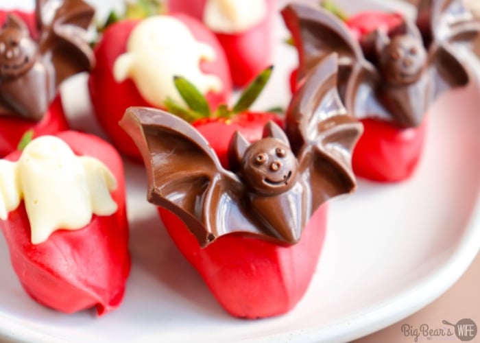 Halloween Chocolate Covered Strawberries