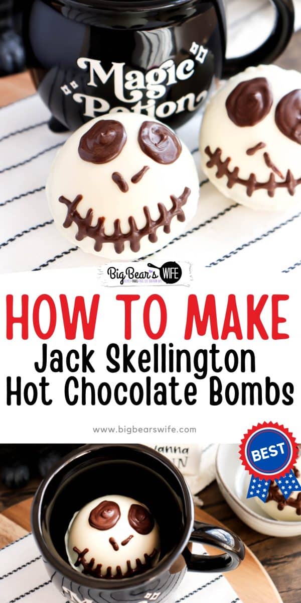 A Nightmare Before Hot Chocolate: Jack Skellington Hot Chocolate Bombs are Here! Step into a whimsical nightmare with Jack Skellington hot chocolate bombs that will send shivers down your spine and warm your soul.
