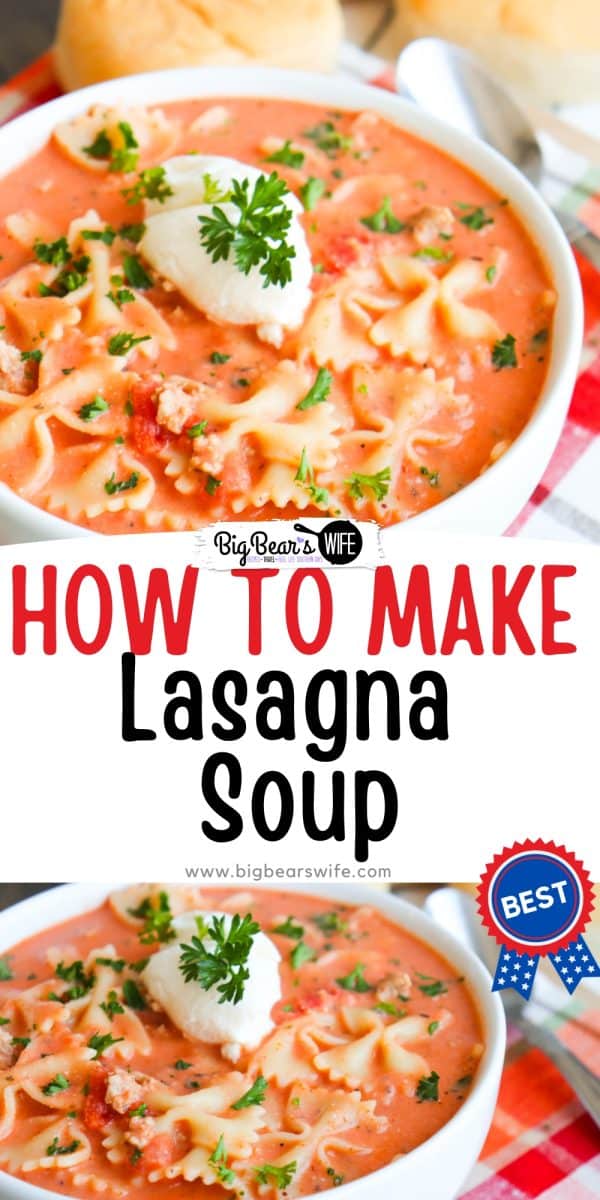 If you're a fan of comfort food, you simply cannot miss out on lasagna soup. This mouthwatering dish combines the best of both worlds, offering all the flavors of traditional lasagna in a warm and comforting soup.