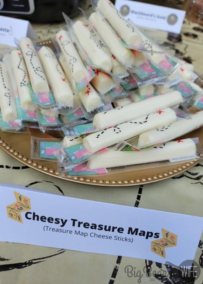 Cheesy Treasure Maps - CHeesesticks