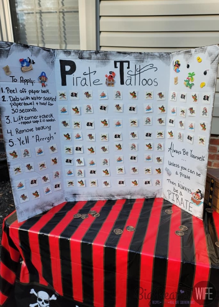 Pirate Tattoo Board