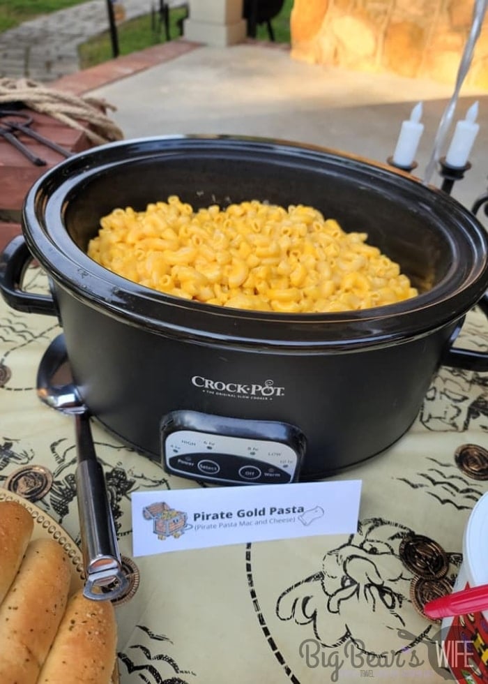 Mac and cheese in a crock pot