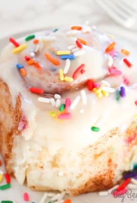 Indulge your sweet tooth and transport yourself back to carefree childhood days with these irresistible Funfetti Cinnamon Rolls. Bursting with colorful sprinkles and a cinnamon-sugar swirl, this unique twist on a classic treat is sure to bring joy and nostalgia to your breakfast table.
