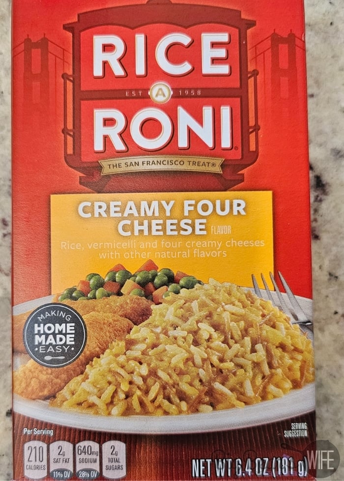 Cheesy Chicken Rice a Roni Casserole (3)