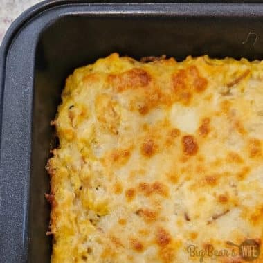 Cheesy Chicken Rice a Roni Casserole - Big Bear's Wife