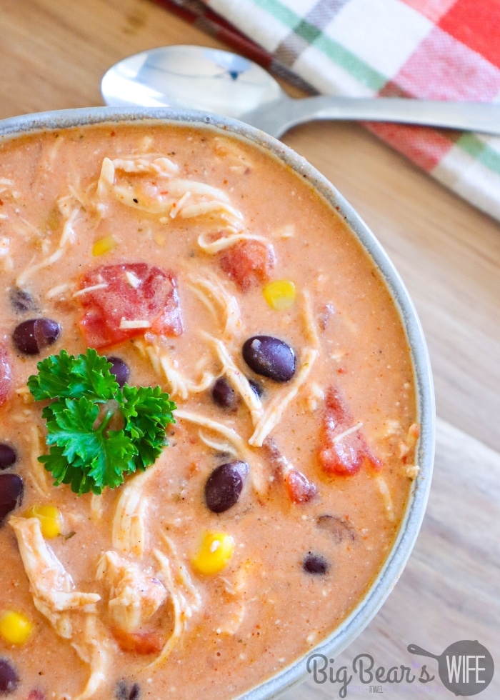 Slow Cooker White Chicken Chili - Big Bear's Wife