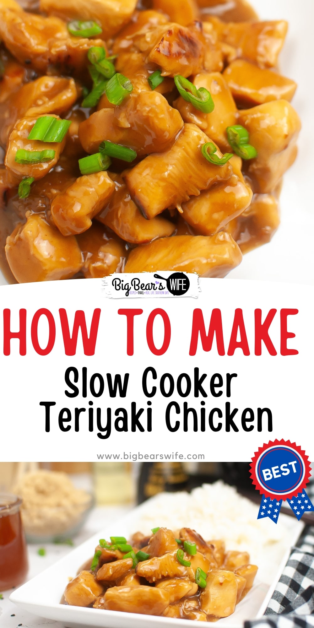 Looking to shake up your dinner routine? Change up your dinner rotation with this mouthwatering slow cooker teriyaki chicken recipe. With minimal effort and maximum flavor, this dish is a game-changer for busy weeknights. via @bigbearswife