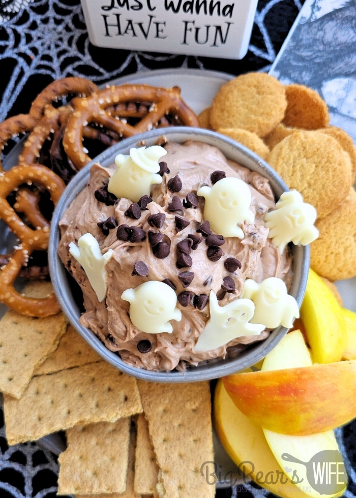 Boo Brownie Batter Dip